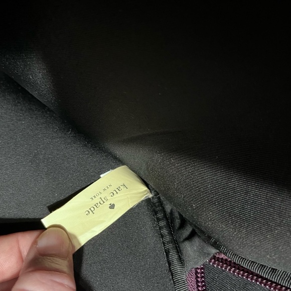 Kate Spade authenticated Purple Protective  Laptop Zip Closure Sleeve 13” - Picture 11 of 14